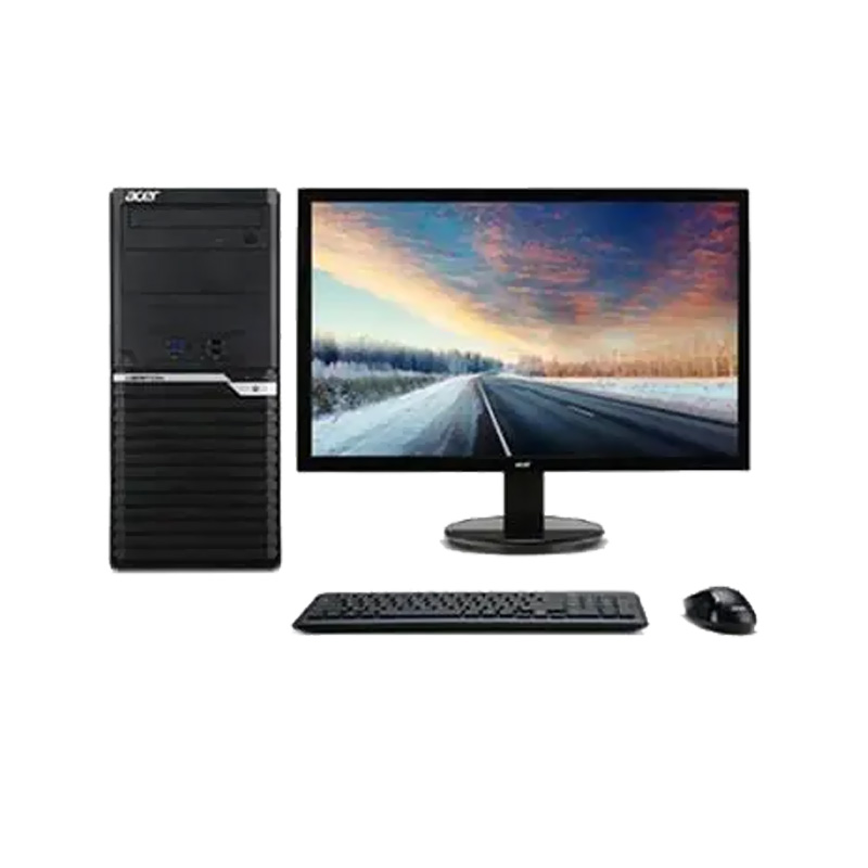 Picture of Acer Veriton M200-H610 12th Gen Intel i3-12100 21.5" (54.61 cm) Desktop (8GB/ 512GB SSD/ Windows 11/ 3 Year Warranty/ Black)